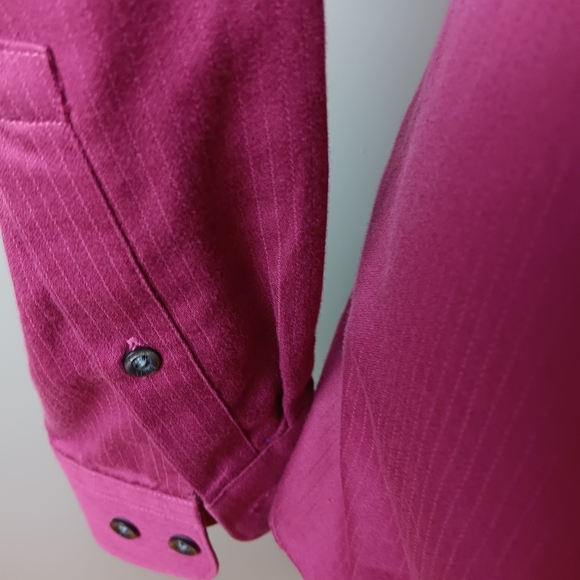 Perry Ellis Portfolio Classic Fit Dress Shirt - Picture 6 of 7